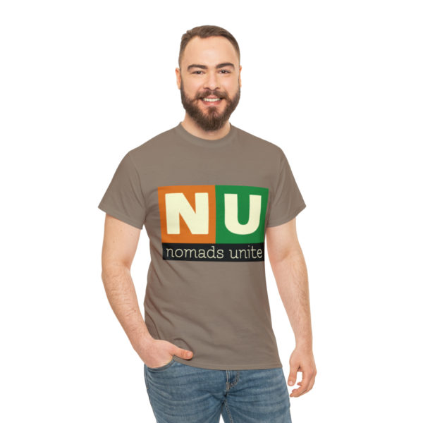 Nomads Unite Unisex Heavy Cotton Tee - Image 13