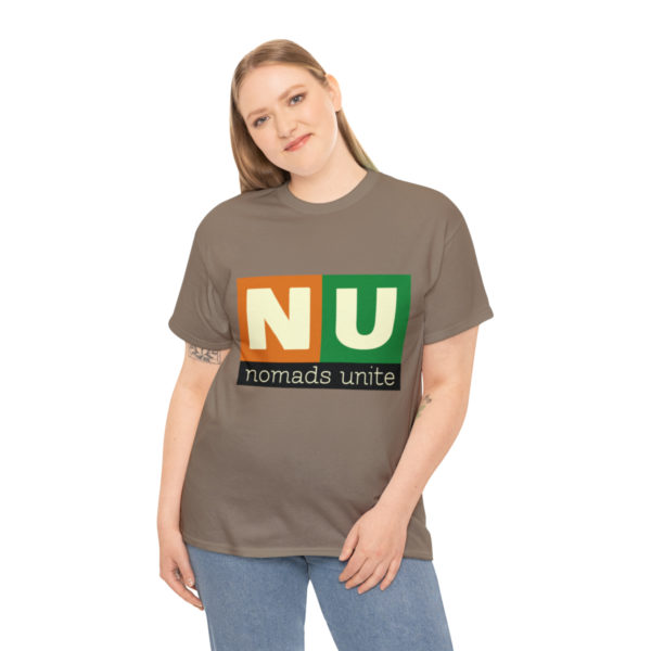 Nomads Unite Unisex Heavy Cotton Tee - Image 17