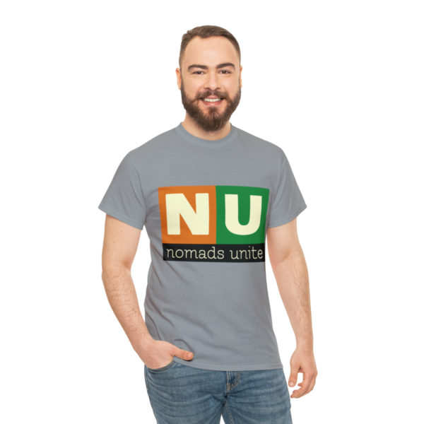 Nomads Unite Unisex Heavy Cotton Tee - Image 49