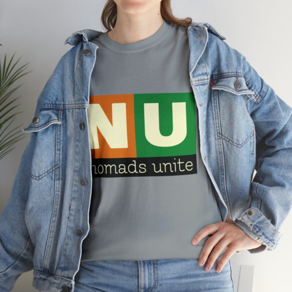 Nomads Unite Unisex Heavy Cotton Tee - Image 57