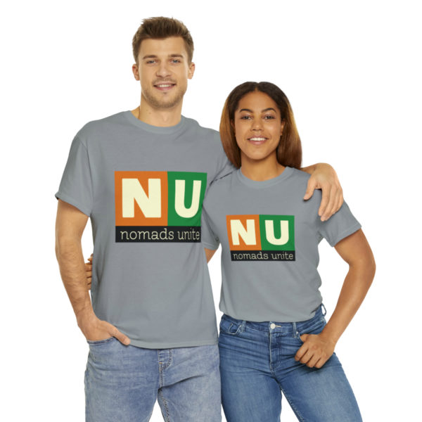 Nomads Unite Unisex Heavy Cotton Tee - Image 58