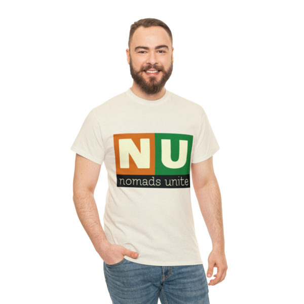 Nomads Unite Unisex Heavy Cotton Tee - Image 25