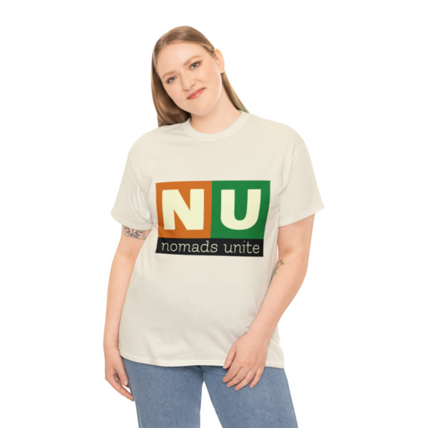 Nomads Unite Unisex Heavy Cotton Tee - Image 29