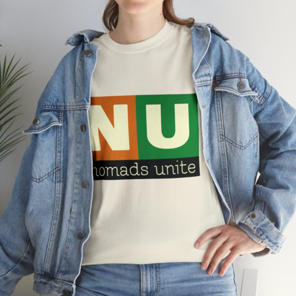 Nomads Unite Unisex Heavy Cotton Tee - Image 33