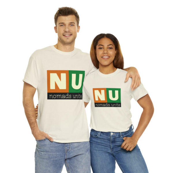 Nomads Unite Unisex Heavy Cotton Tee - Image 34