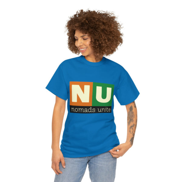 Nomads Unite Unisex Heavy Cotton Tee - Image 64