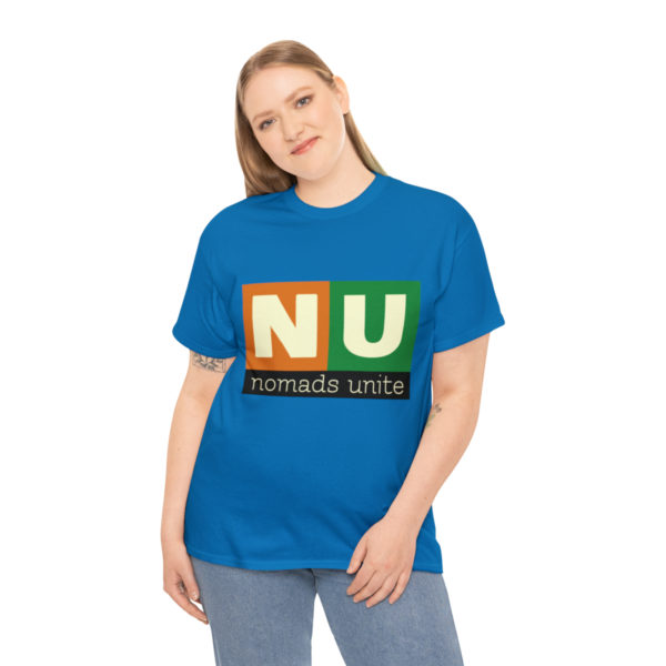 Nomads Unite Unisex Heavy Cotton Tee - Image 65