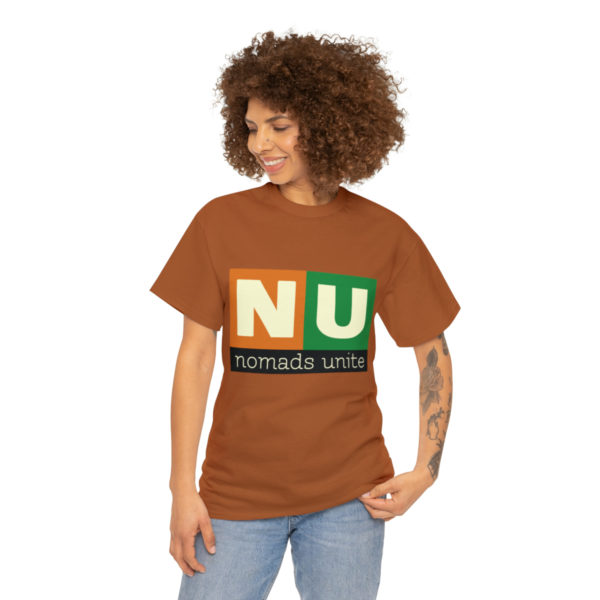 Nomads Unite Unisex Heavy Cotton Tee - Image 4