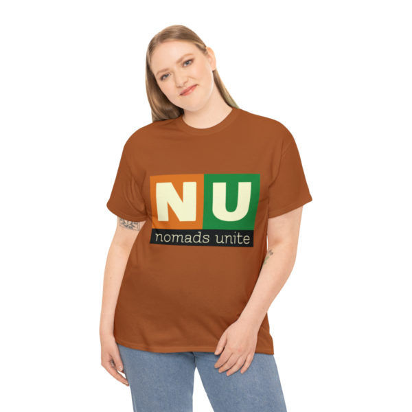 Nomads Unite Unisex Heavy Cotton Tee - Image 5