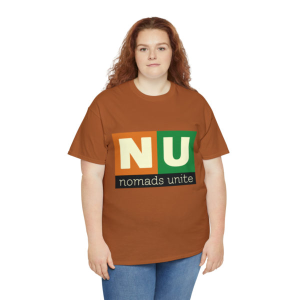 Nomads Unite Unisex Heavy Cotton Tee - Image 7