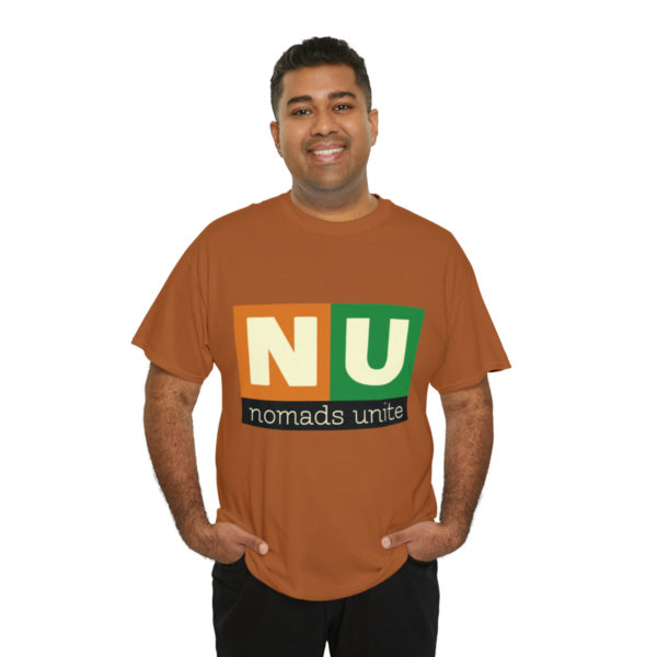 Nomads Unite Unisex Heavy Cotton Tee - Image 8