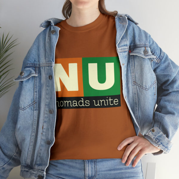 Nomads Unite Unisex Heavy Cotton Tee - Image 9