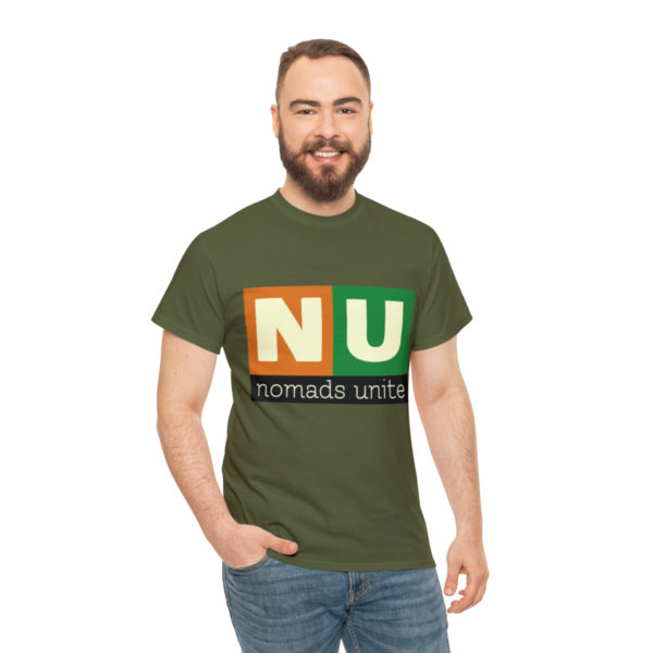 Nomads Unite Unisex Heavy Cotton Tee - Image 37