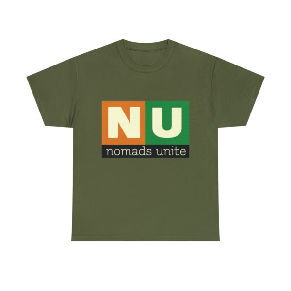 Nomads Unite Unisex Heavy Cotton Tee - Image 38