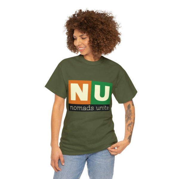 Nomads Unite Unisex Heavy Cotton Tee - Image 40