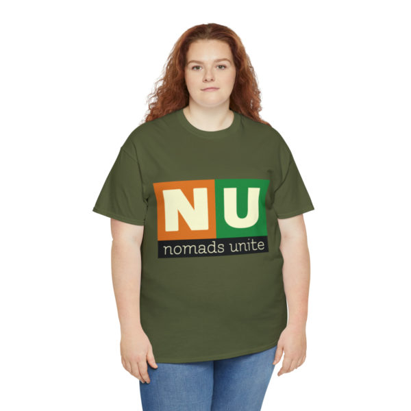 Nomads Unite Unisex Heavy Cotton Tee - Image 43