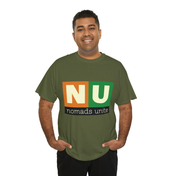 Nomads Unite Unisex Heavy Cotton Tee - Image 44