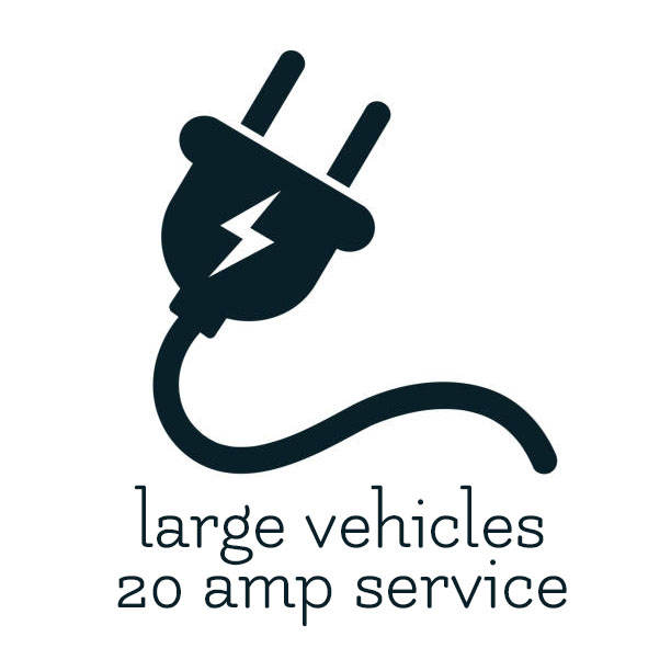 Large Vehicle 20 Amp Electric Service